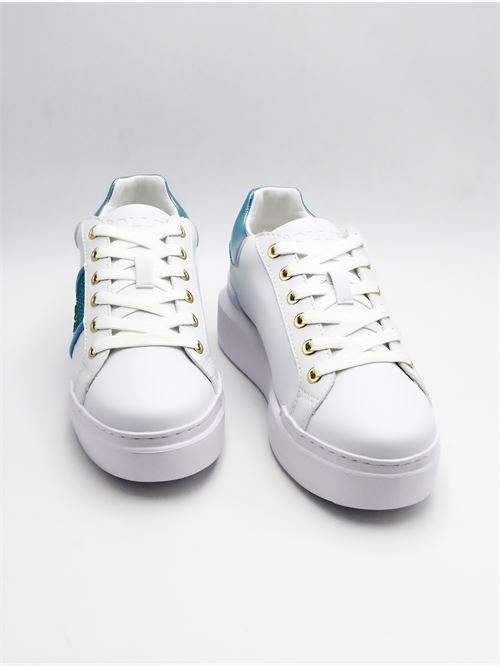 Sneakers, donna, logate. POLLINI SILVER | SA15034G0I XC110B
